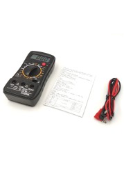 Taihom Digital Multimeter AC DC 600V Tester Alternating Current 10A Three-Path Diode 1999 Count Backlight Low Voltage Signal