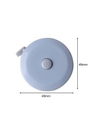 150cm/60inch Sewing Tailor Tape Measure Retractable Body Height Measurement Device for Waist Circumference Sewing Tailor Dropship