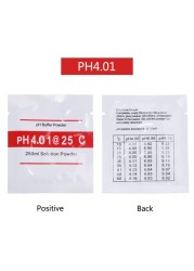 6.86, 4.01 PH Buffer Solution Powder For Accurate Calibration Of pH Meter Calibration Powder Solution