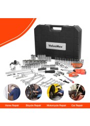 Valomax 27-122pcs Hand Tool Sets Car Repair Tool Set Mechanical Toolbox For Home Socket Wrench Set Ratchet Screwdriver Kit