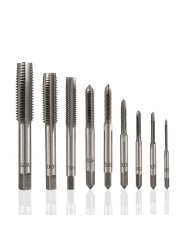 XCAN - Right Hand Held Screw Tap Set M3 M4 M5 M6 M7 M8 M10 M12 M14 M16 Metric 2pcs Thread Tool Drill Bit