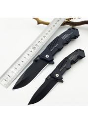 Folding Pocket Knife Tactical Survival Knife Sharp Steel Blade Outdoor Combat Hiking Hunting Knives Self Defense Camping Tools