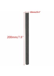 1pc 10X100/140/160/200mm Ferrite Rod Loopstick for Radio Antenna Crystal Aerial Adapter Black Mn-Zn Ferrite Rod Material