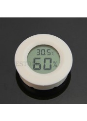 Digital Cigar Humidor Hygrometer New Round Face Thermometer