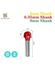 6 مللي متر/6.35 مللي متر/8mm15Pc راوتر بت مجموعة التشذيب بت مستقيم قاطعة المطحنة بت الخشب التنغستن كربيد قطع النجارة LT027