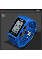 SKMEI Pedometer 3D Men Women Sport Watch Digital Calorie Wristwatches for Men Ladies Fashion Waterproof Bracelet reloj 1363