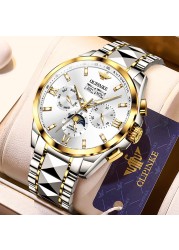 OUPINKE Luxury Men's Wristwatches Automatic Mechanical Waterproof Sapphire Glass Brand Fashion Watch relogio masculino