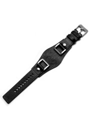 New design for Fossil JR1401 JR1156 JR1157 24mm luxury genuine leather strap tray gato watchband for men steel buckle strap