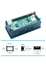 4 أرقام عالية الدقة 4-30 فولت 0-10A/50A/100A الفولتميتر مقياس التيار الكهربائي المزدوج LED شاشة ديجيتال أمبير فولت Merter لوحة قياس