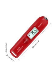 Food Cooking Infrared Thermometer Mini Handheld Digital Electronic Handheld Portable Pocket Temperature Pen R1WB