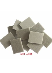 Grit 300 400 800 Sandpaper Set Wall Grinding Sponge Block Sand Sandpaper Craft Model Paint Polished Sand Brick Kitchen Cleaner