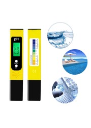 Pro PH Monitor for Aquarium Pond Drinking Water 0.01 High Sensitivity PH Meter Analysis Instruments with Backlight