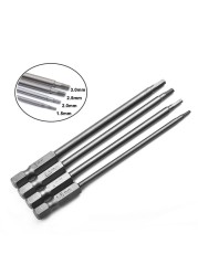 4pcs hex head wrench drill bits set screwdriver bit tips magnetic hex key screwdriver socket bit set