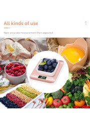 10/3Kg Kitchen Scales Stainless Steel Weighing For Food Diet Postal Balance Measure LCD Precision Electronic Scale 40% Off