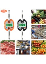 150kg 50g 300kg Heavy Duty Scale Electronic Digital Stainless Steel Hanging Hook Scale LCD Ring Balance Weight 40% off