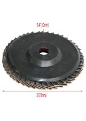 5pcs Flat Flipping Discs 50/75mm 3 Inch Sanding Discs 80 Grit Grinding Wheels Wood Cutting Blades for Angle Grinder