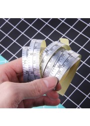 Dropshipping 151cm Self-adhesive Metric Tape Measure Ruler Vinyl for Sewing Machine Sticker