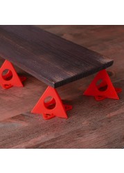 Triangle Paint Pads Pyramid Stands Set Triangle Paint Pads Feet for Woodworking Carpenter Woodworking Accessories