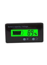 8-70V LCD Lead Acid Lithium Battery Capacity Indicator Voltmeter Voltage Tester