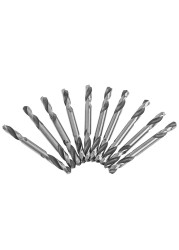 10pcs 4.2mm HSS Double End Spiral Twisting Drilling Tools Drill Kit M09 22 Dropship