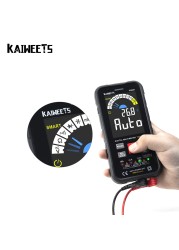 جهاز متعدد الفاحص الرقمي KAIWEETS KM601 9999 التهم متعدد المقاييس 1000 فولت 10 أمبير مقياس السعة أوم هرتز جهاز رقمي متعدد الفاحص RMS تيار مستمر DMM