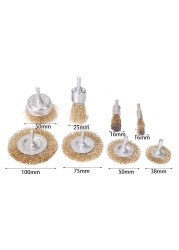 Rotary Grinder Accessories DIY Polishing Tools Rotary Grinder Polishing Brush for Mini Drill Bit Accessories