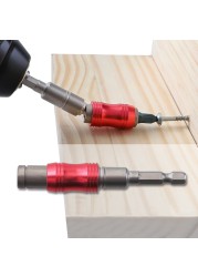 1/4" Hex Screwdriver Bit Magnetic Drill Screw Drill Tip Extension Rod Hand Tools Quick Change Bit Holder for Screwdriver