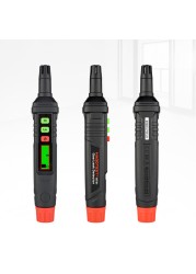 HT61 Handheld Gas Leak Detector Gas Analyzer Pen Type Small Portable PPM Meter Natural Flammable Combustion Tester