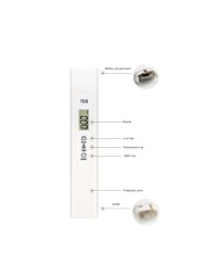 LCD الرقمية TDS درجة الحرارة جهاز اختبار مياه القلم يده تحليل جودة المياه متر قياس كشف رصد