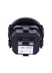 12V 24V 36V Hour Meter for Marine Boat Engine 2" Round Gauge Waterproof Moto Car Trucks Mechanical Hour Meter Counter Timer