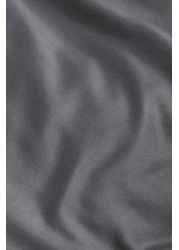 Collection Luxe 300 Thread Count 100% Cotton Sateen Duvet Cover And Pillowcase Set Satin Stitch