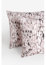 2 Pack Organic Abstract Duvet Cover and Pillowcase Set