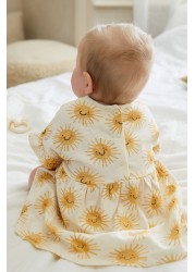 2 Pack Long Sleeved Floral Baby Dresses (0mths-3yrs)