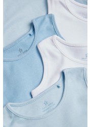 Baby 5 Pack Vest Bodysuits (0mths-3yrs)