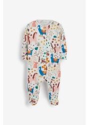 Baby 5 Pack Sleepsuits (0mths-2yrs)