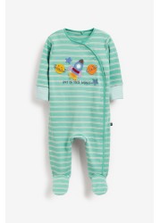 Baby 3 Pack Sleepsuits (0mths-2yrs)