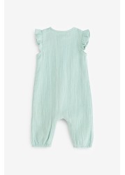 Baby Woven Crinkle Romper (0mths-2yrs)