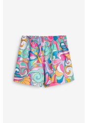 Quick Dry Paper Bag Beach Shorts