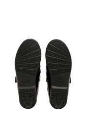 Start-Rite Flair Black Patent Leather Riptape Shoes