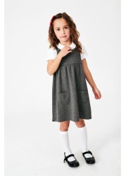 Jersey Pinafore Dress (3-14yrs)