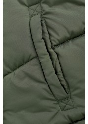 Shower Resistant Chevron Duvet Padded Coat (3-16yrs)