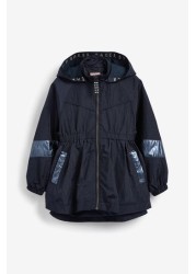 Baker by Ted Baker Navy Rain Mac Jacket