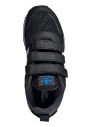 حذاء رياضي أسود Zx Junior بحزام من adidas originals