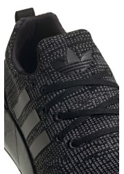 adidas Originals Black Swift Youth Lace Trainers