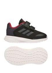 adidas Tensaur Run Infant Black Strap Trainers