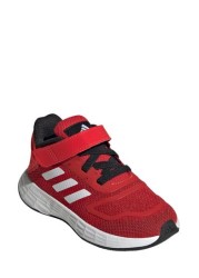 adidas Duramo 10 Infant Red Strap Trainers