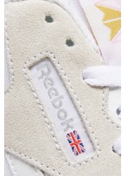 Reebok White Classic Nylon Shoes