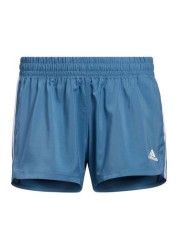 adidas Blue Pacer 3 Stripe Woven Shorts