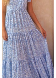 Aspiga Blue Tabitha Maxi Dress