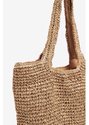 Paper Straw Shoulder Bag